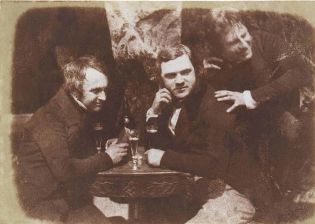 Oldest Photograph Of People&nbsp;Drinking
