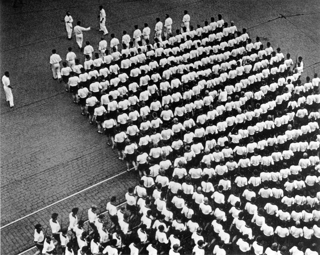 Parade of the Dynamo Sports Club.